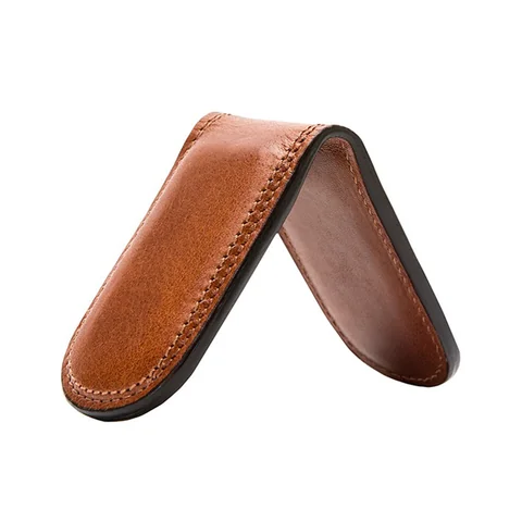 Bosca Magnetic Money Clip in Dolce, Amber, view 2