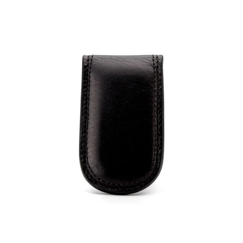Bosca Magnetic Money Clip in Dolce, Black
