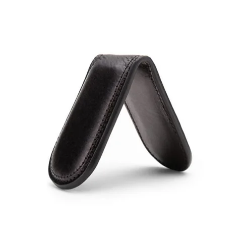 Bosca Magnetic Money Clip in Dolce, Black, view 2