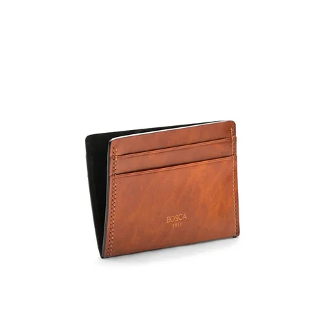 Bosca Weekend Wallet in Dolce, Amber