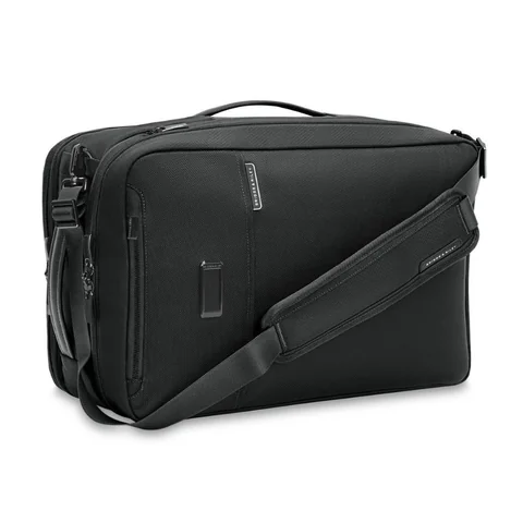 Briggs & Riley Baseline Medium Convertible Backpack, Black, view 4