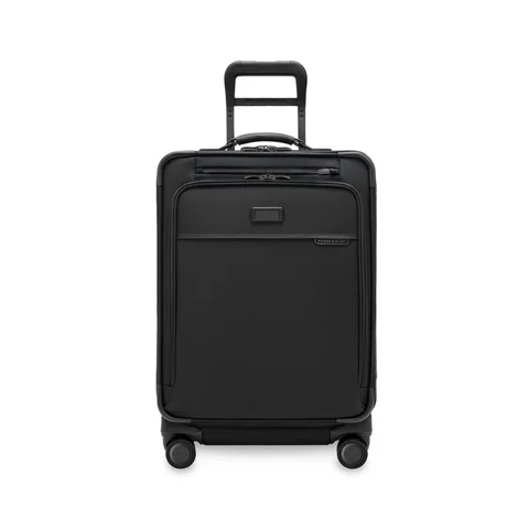 Briggs & Riley Compact 24" Checked Expandable Spinner, Black, view 2