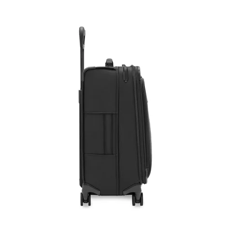 Briggs & Riley Compact 24" Checked Expandable Spinner, Black, view 4
