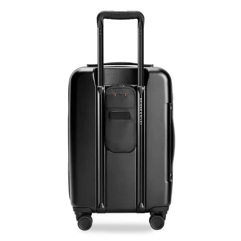 Briggs & Riley Sympatico Essential 22" Front Pocket Carry-On Expandable Spinner, Black, view 4