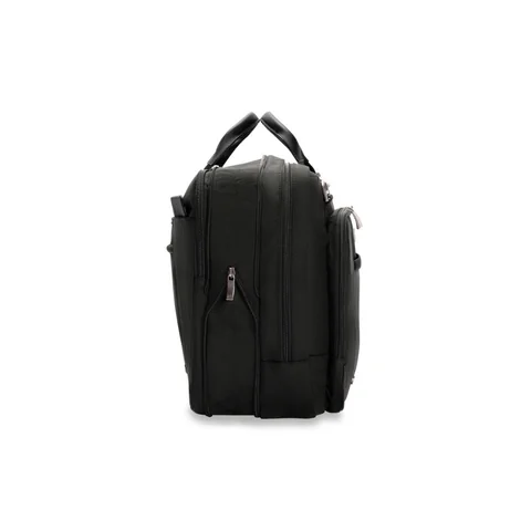 Briggs & Riley @Work Large Expandable Brief, Black, view 4