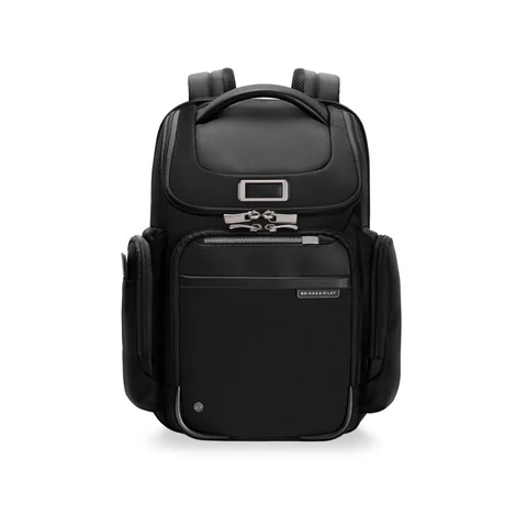Briggs & Riley @Work Medium Widemouth Backpack, Black