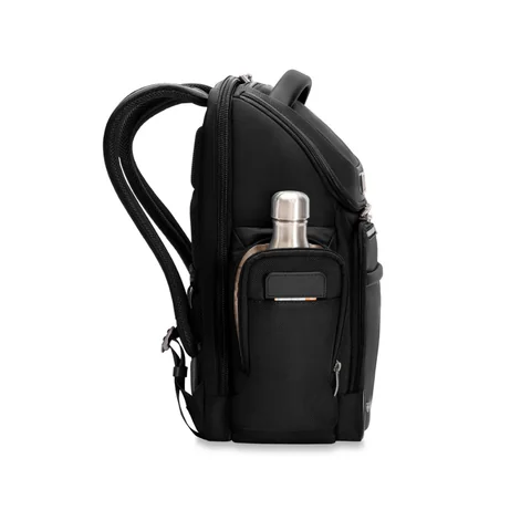 Briggs & Riley @Work Medium Widemouth Backpack, Black, view 4
