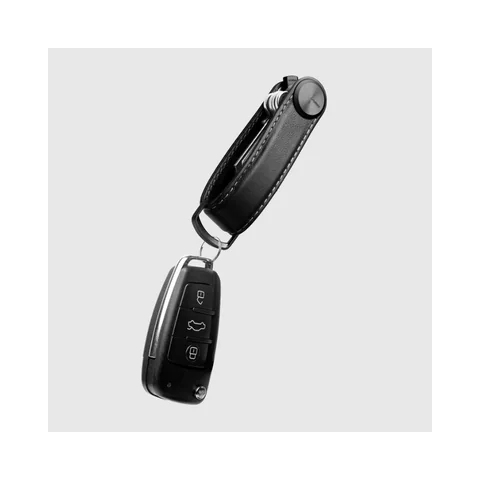 Key Organizer Pro Leather by Orbitkey, Black, view 4