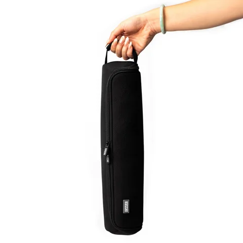 Kusshi Travel Hair Tool Case, Black, view 2