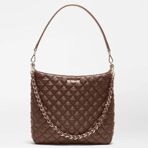 MZ Wallace Crosby Hobo in Walnut