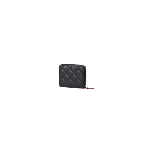 MZ Wallace Crosby Small Wallet in Black, view 2