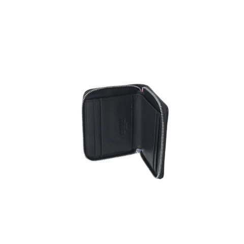 MZ Wallace Crosby Small Wallet in Black, view 4