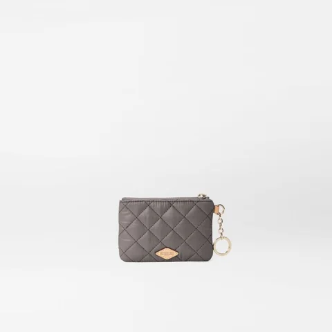 MZ Wallace Flat Key Pouch in Magnet, view 2
