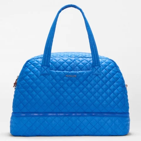 MZ Wallace Jim Overnight Duffel in Surf Blue