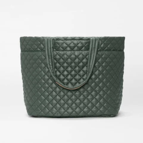 MZ Wallace Large Metro Tote Deluxe in Juniper, view 2