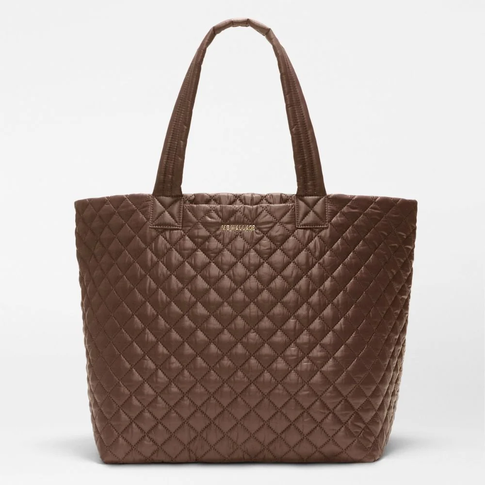 MZ Wallace Large Metro Tote Deluxe in Walnut
