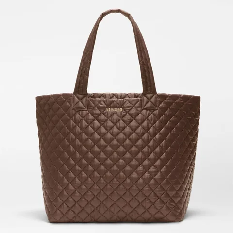 MZ Wallace Large Metro Tote Deluxe in Walnut