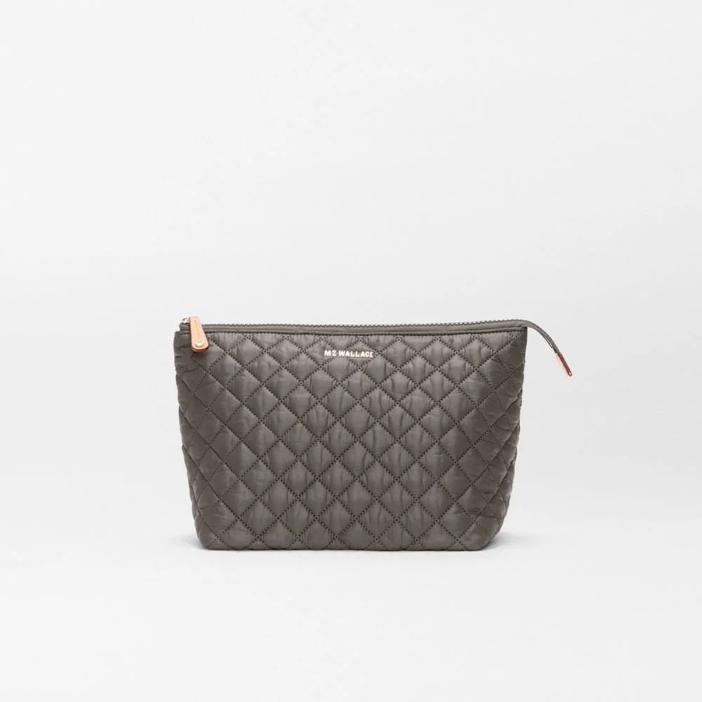 MZ Wallace Large Zoey Zip Pouch in Magnet