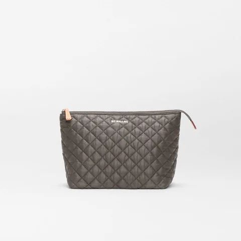 MZ Wallace Large Zoey Zip Pouch in Magnet