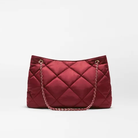 MZ Wallace Medium Frankie Tote in Claret, view 2