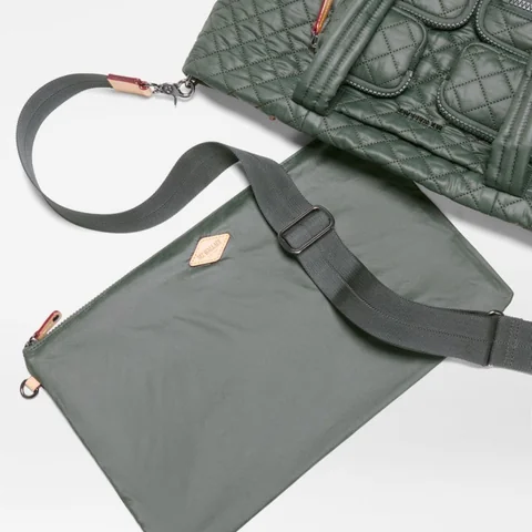 MZ Wallace Medium Metro Travel Tote in Juniper, view 4
