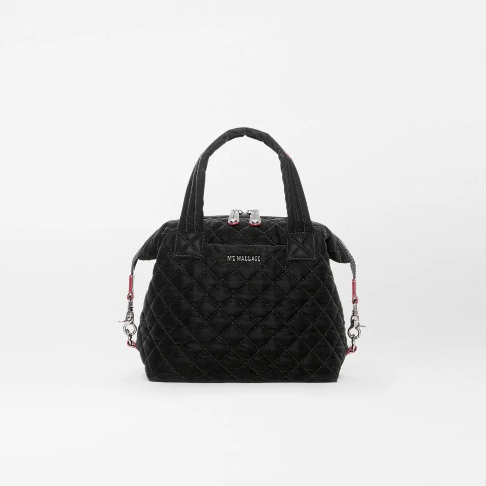 MZ Wallace Small Sutton Deluxe in Tech Velvet