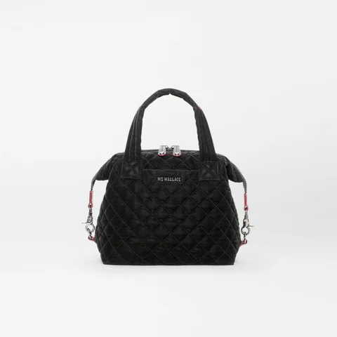 MZ Wallace Small Sutton Deluxe in Tech Velvet