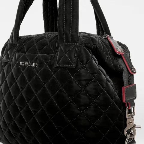 MZ Wallace Small Sutton Deluxe in Tech Velvet, view 2
