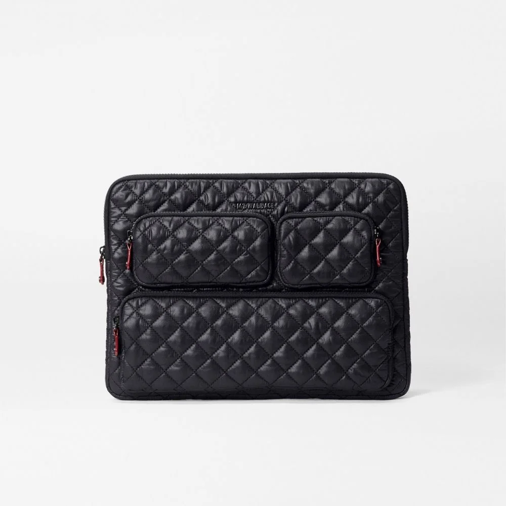 MZ Wallace Tech Sleeve Deluxe in Black