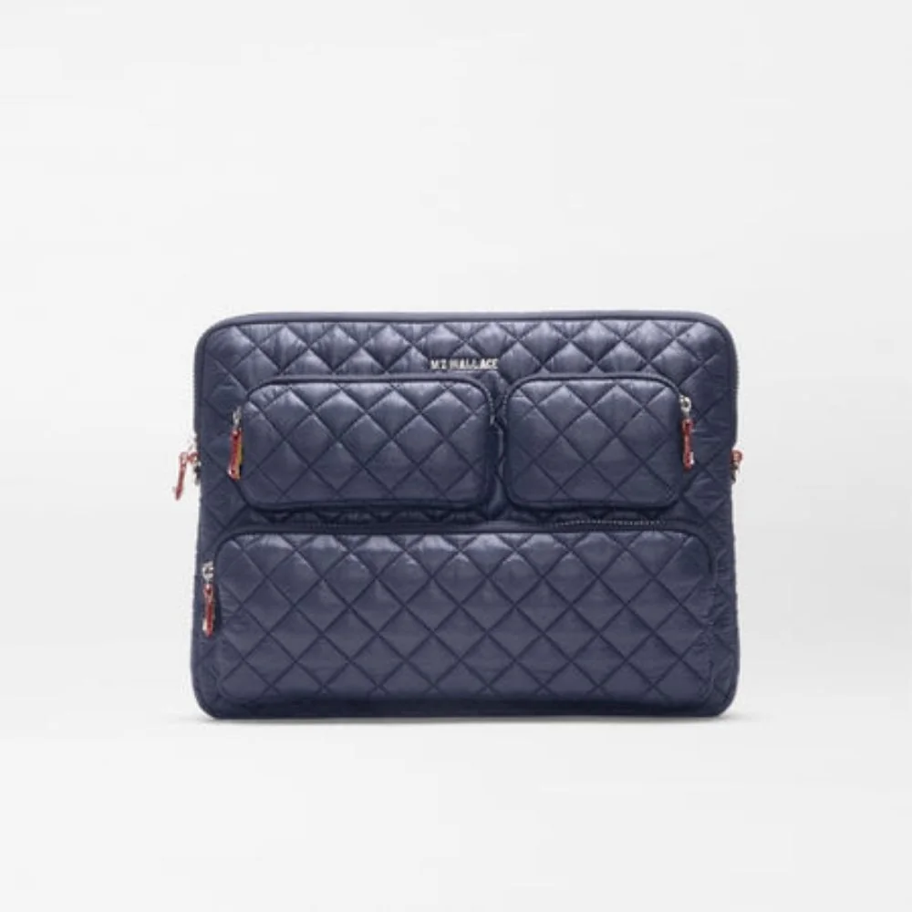 MZ Wallace Tech Sleeve Deluxe in Navy