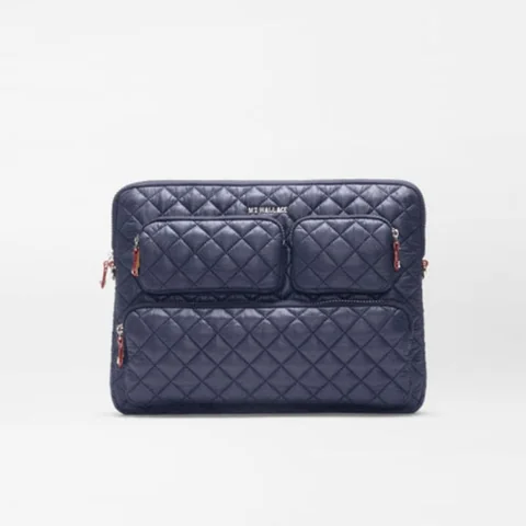 MZ Wallace Tech Sleeve Deluxe in Navy