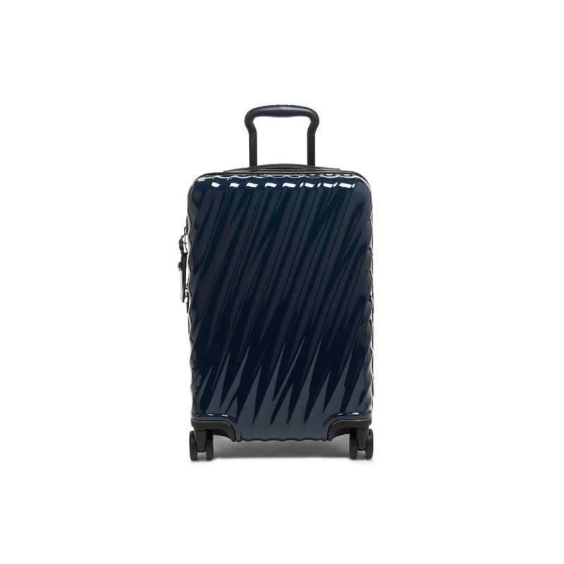 TUMI 19 Degree International Expandable 4 Wheeled Carry On, Navy