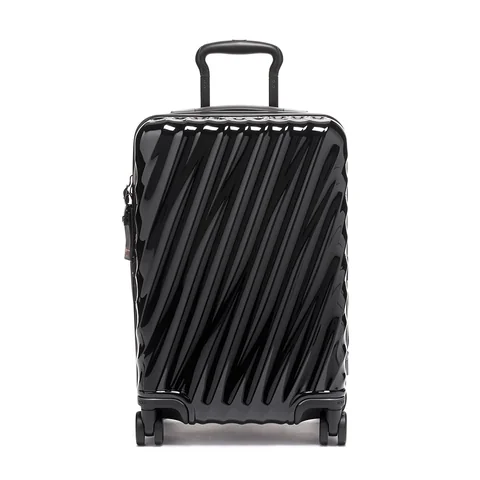 TUMI 19 Degree International Expandable 4 Wheeled Carry On, Navy, view 2