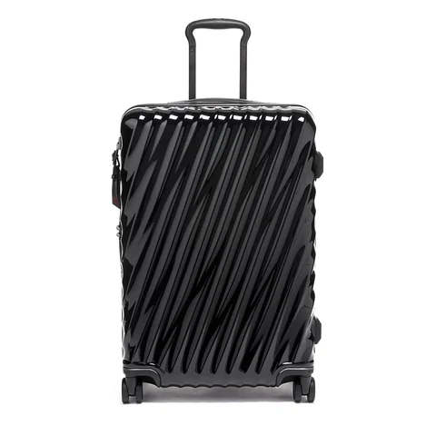 TUMI 19 Degree Short Trip Expandable 4 Wheeled Packing Case, Navy, view 2