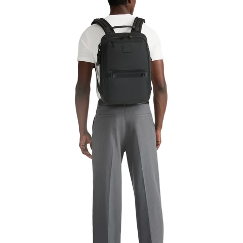 TUMI Alpha Bravo Dynamic Backpack, Black, view 3