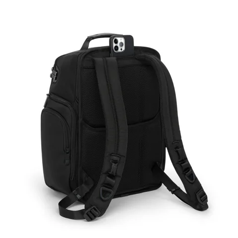 TUMI Alpha Brief Pack, Black, view 5