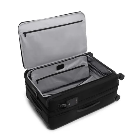TUMI Alpha Large Dual Access Expandable Checked, Black, view 4