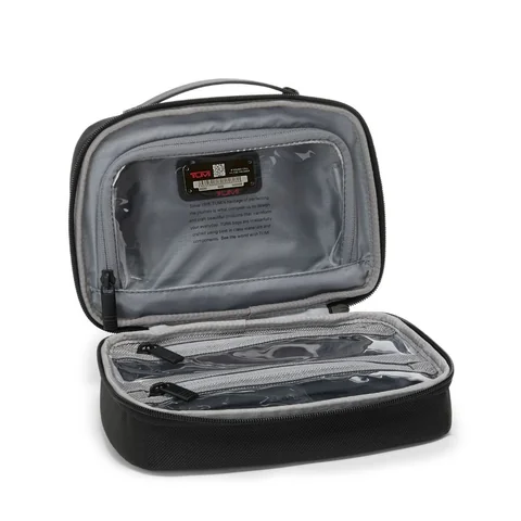 TUMI Alpha Split Travel Kit, Black, view 3