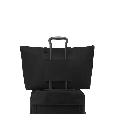 TUMI Just in Case Tote, Black with Gold, view 5
