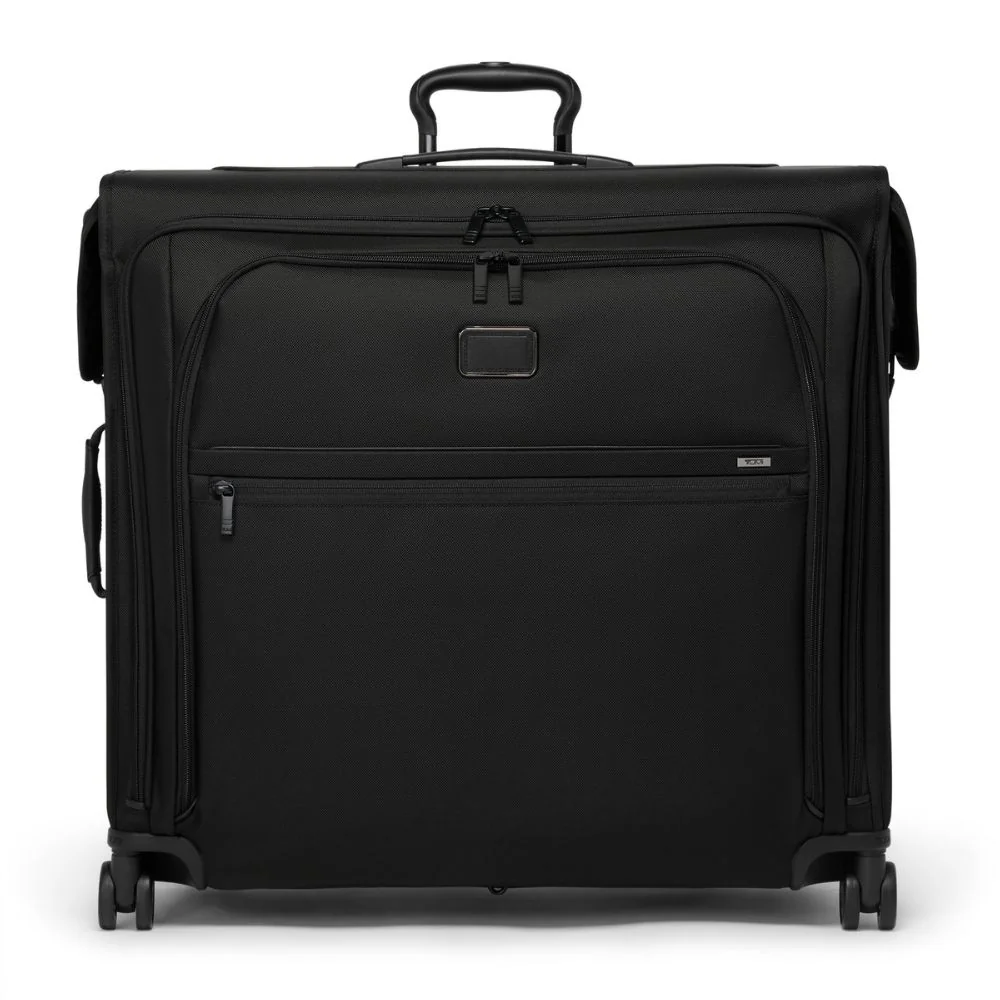 TUMI Large Garment Checked, Black