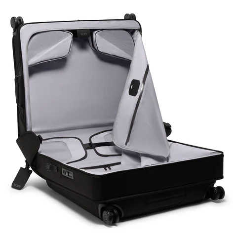 TUMI Large Garment Checked, Black, view 4