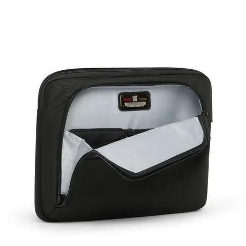 TUMI Medium 13" Laptop Cover, Black, view 3