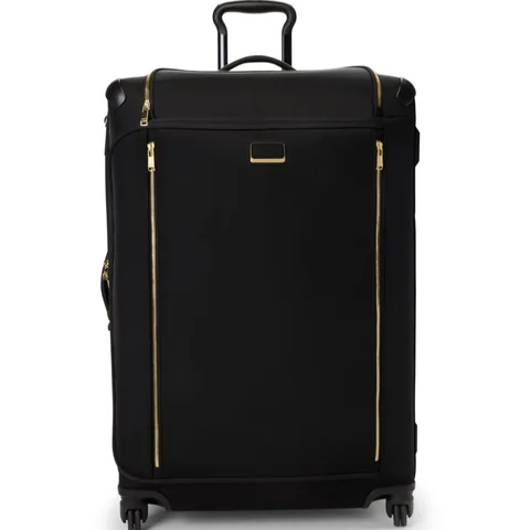 TUMI Voyageur Leger Extended Trip Expandable Packing Case, Black with Gold, view 2