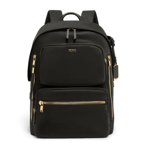 TUMI Voyageur Montana Backpack, Black with Gold