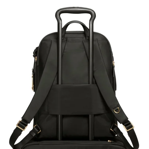 TUMI Voyageur Montana Backpack, Black with Gold, view 5